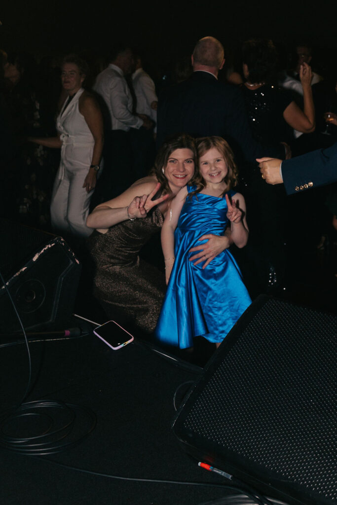 Aneke and Indi smiling at Sparkle for Hope 2025