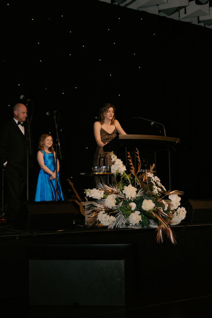 Aneke speaks at Sparkle for Hope 2025